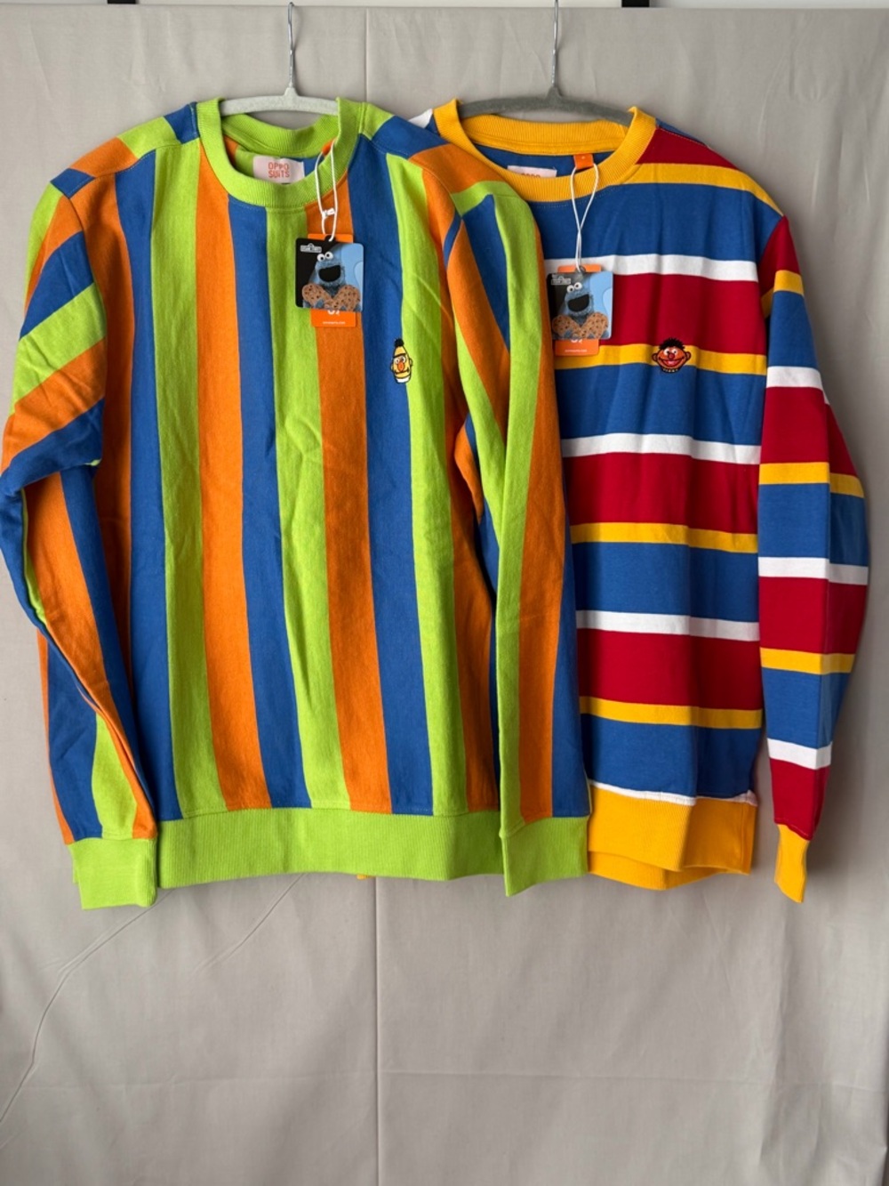 Halloween Sesame Street Burt and Ernie best friend sweatshirt set. (D0242)